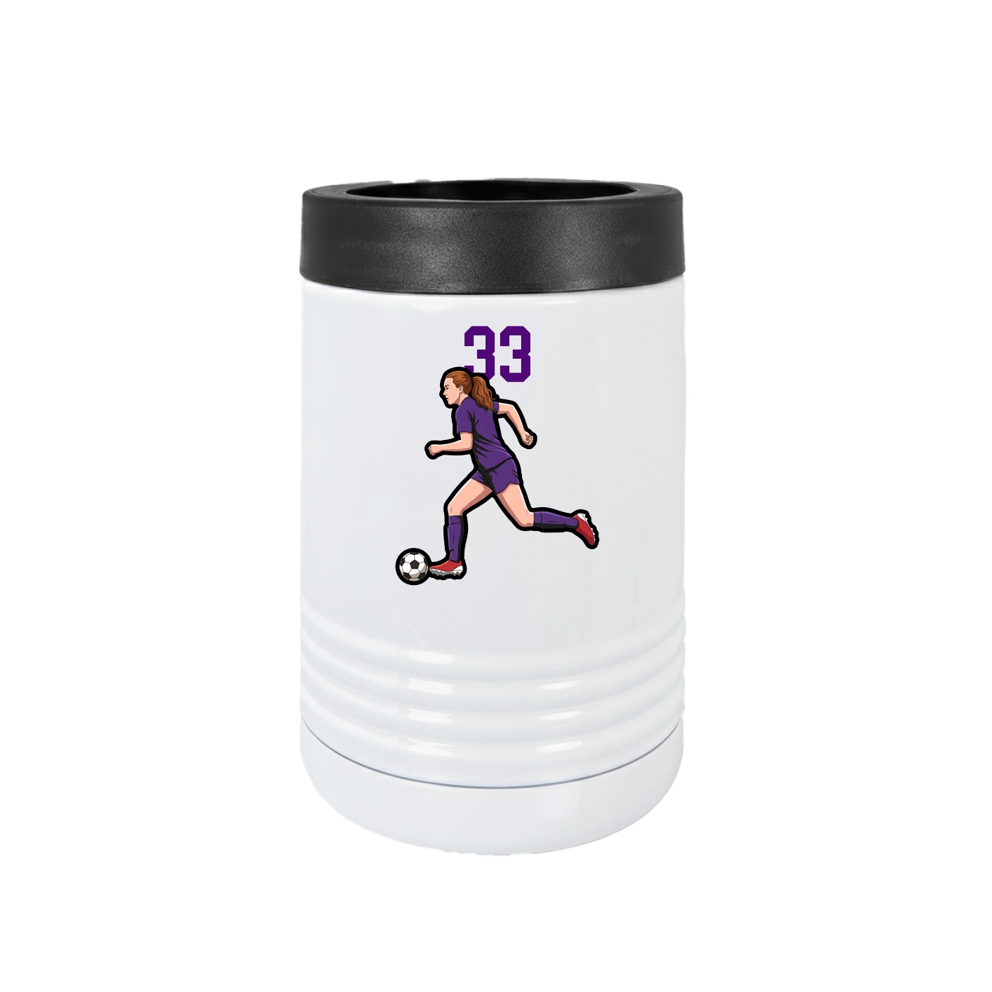 Beverage Holder — Number Top in White