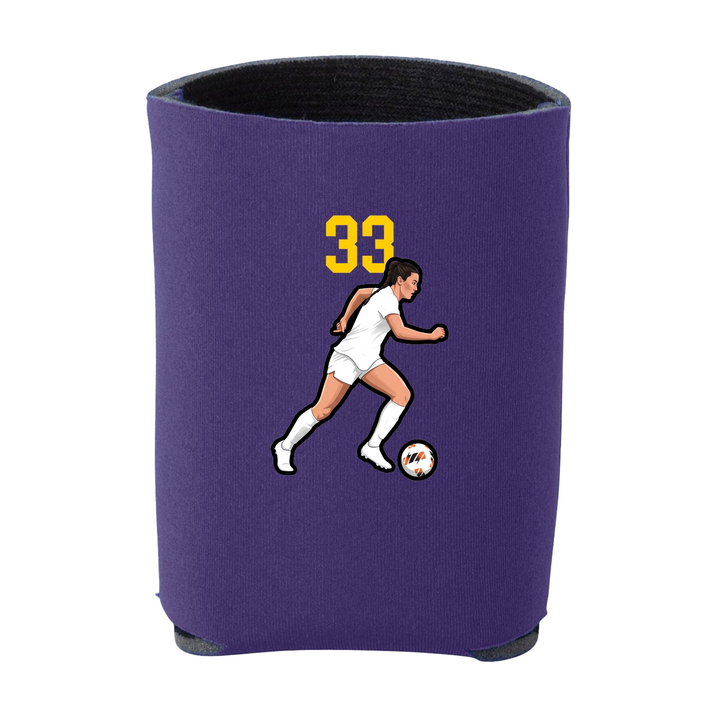 Can Holder — Number Top in Purple
