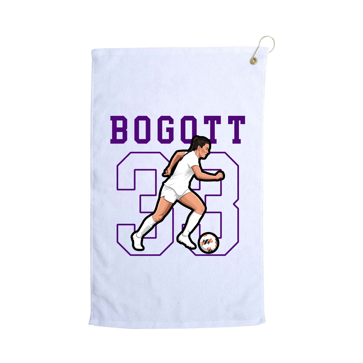 Golf Towel — Shirsey in White