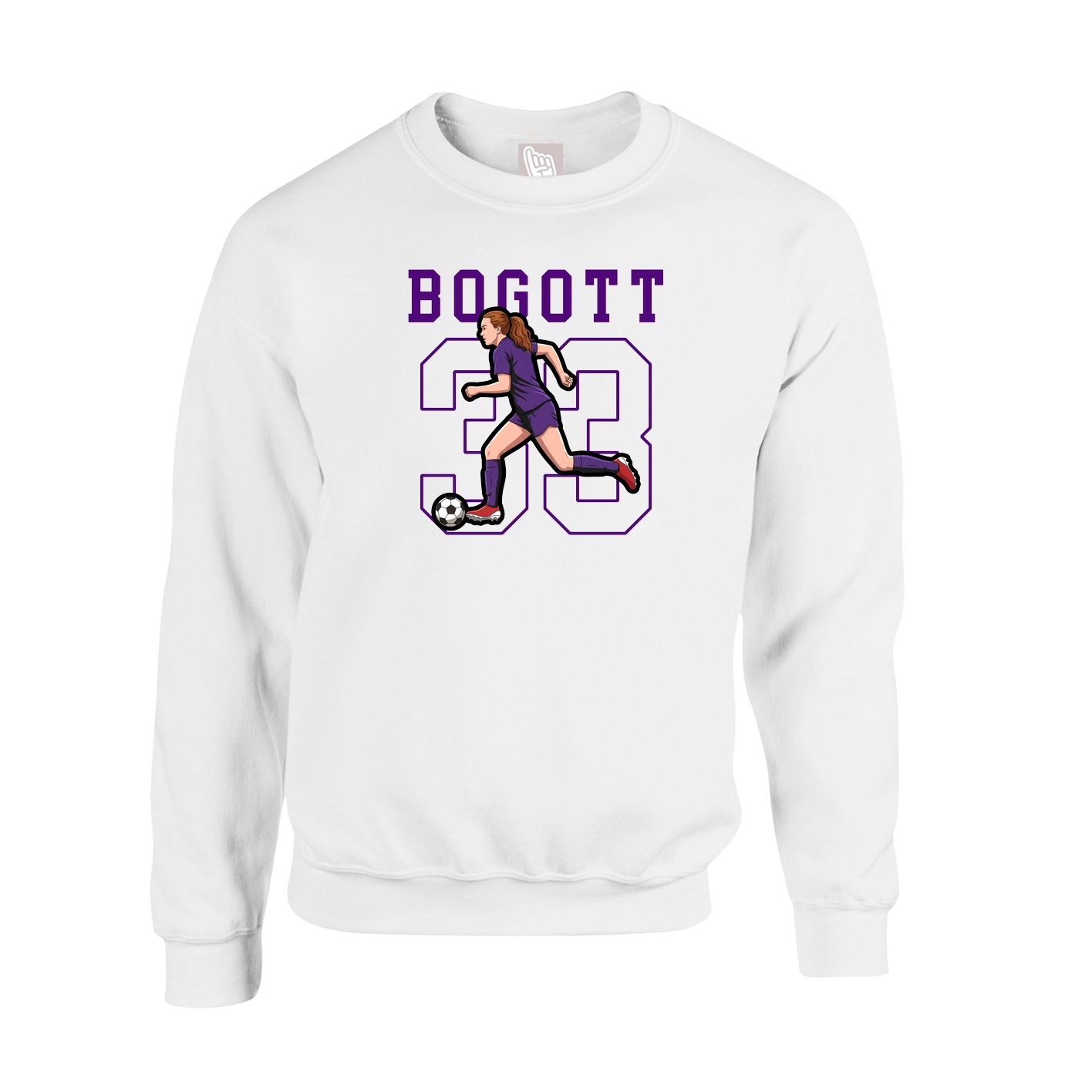 Fleece Crew — Shirsey in White