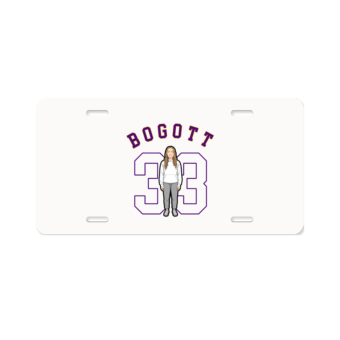 License Plate — Shirsey Arch in Classic