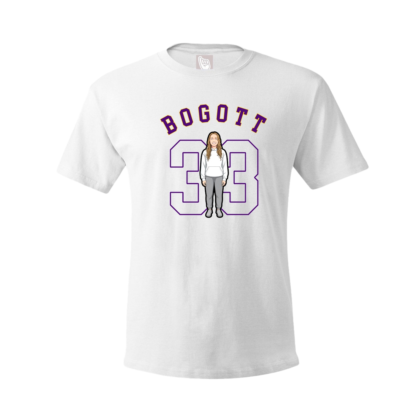 Youth Tee — Shirsey Arch in White