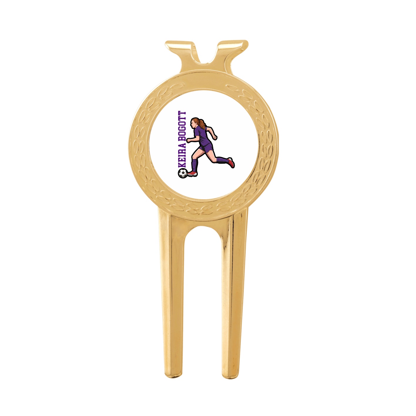 Divot Tool with Ball Marker — Name Vertical in Classic