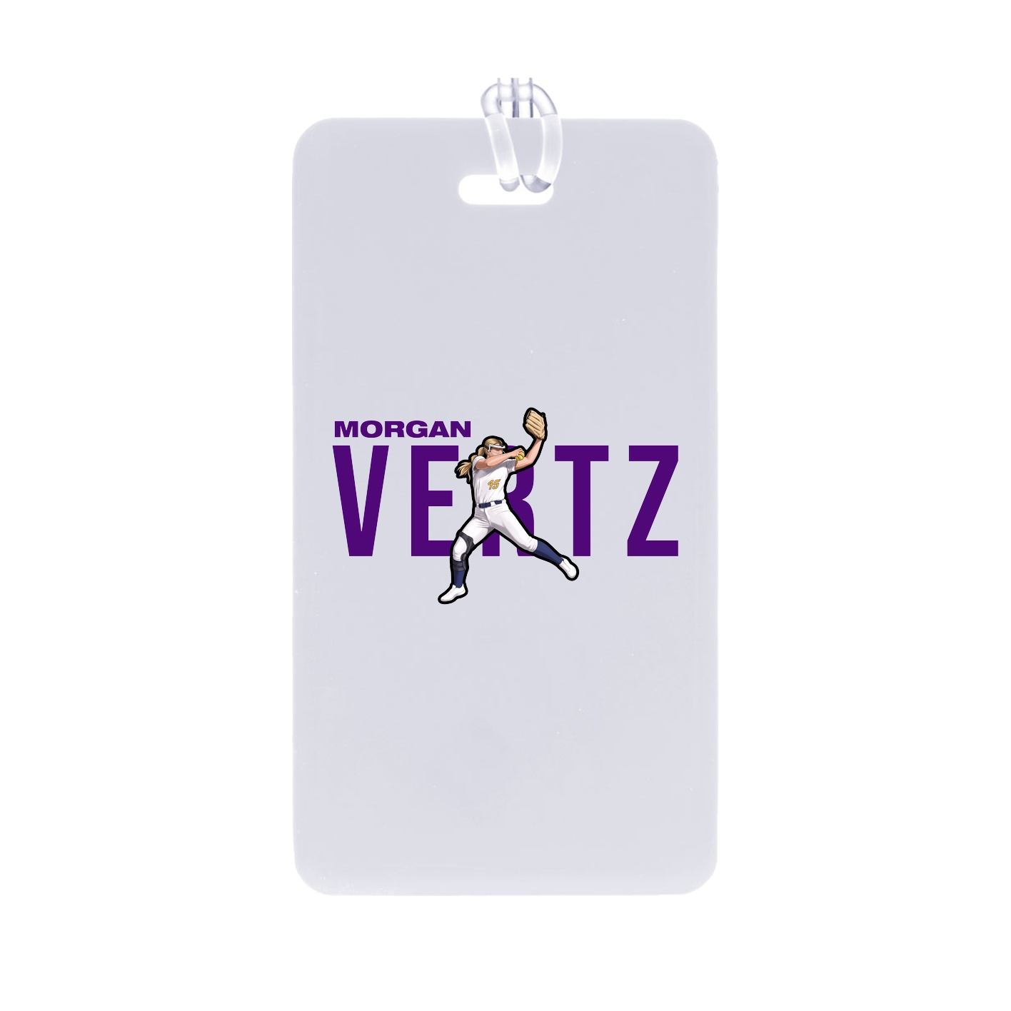 Bag Tag — Player Name in Classic