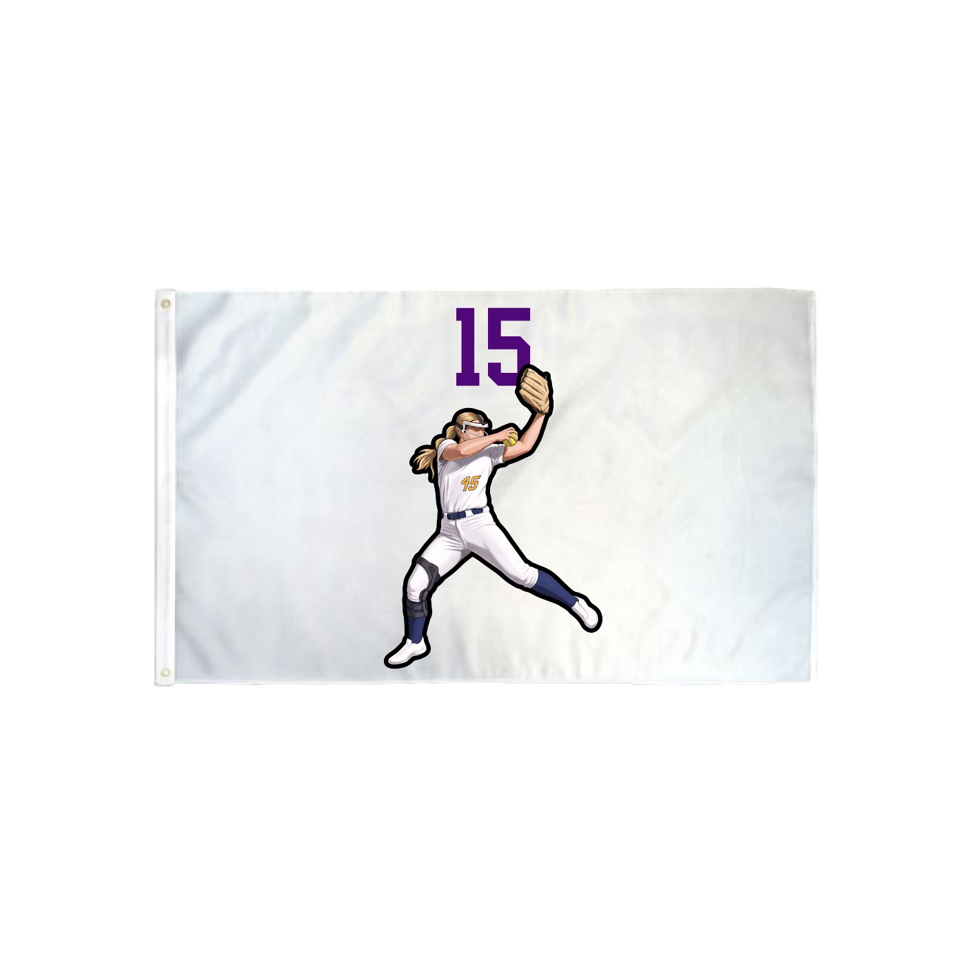 3x5 Flag — Number Top in Classic