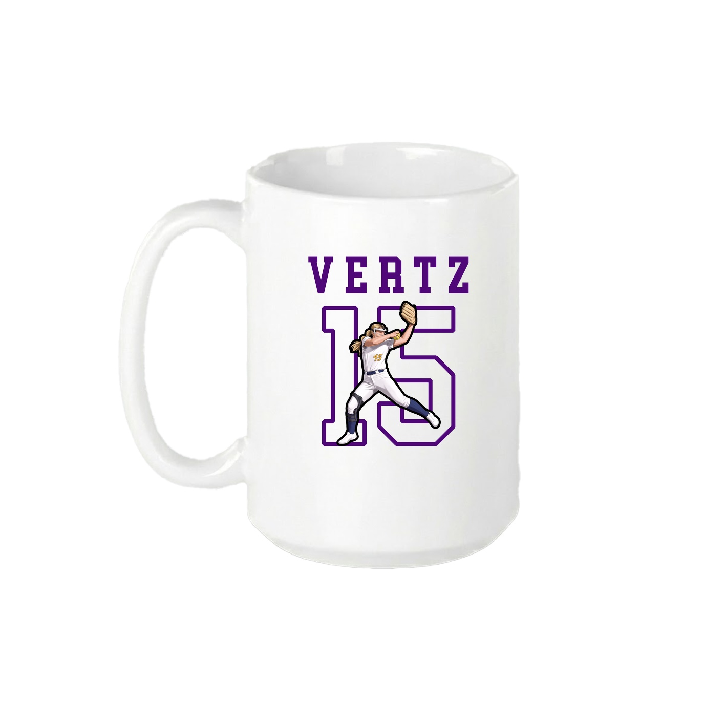 15oz Coffee Mug — Shirsey in White