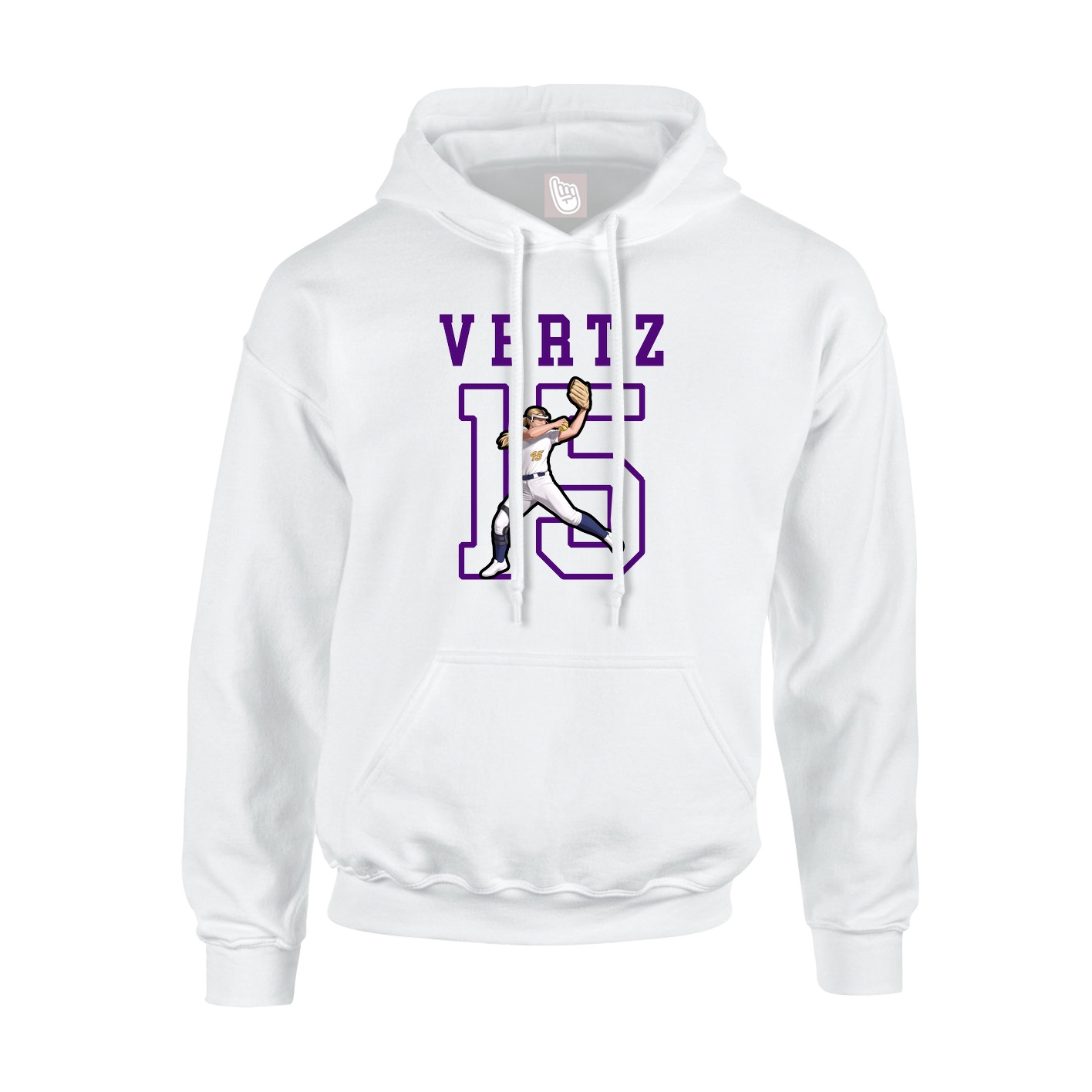 Youth Hoodie — Shirsey in White