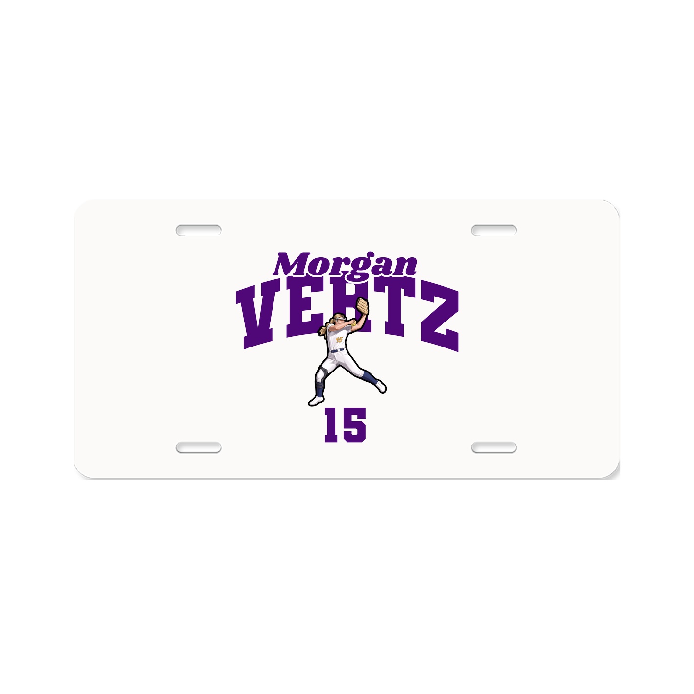 License Plate — Signature Arch in Classic