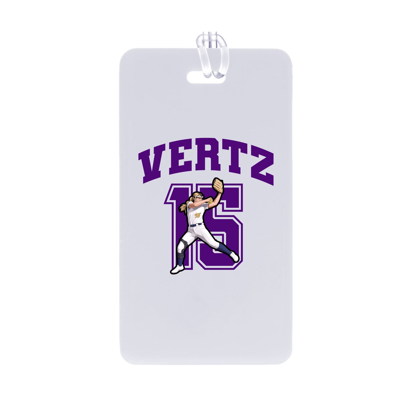 Bag Tag — Number in Classic