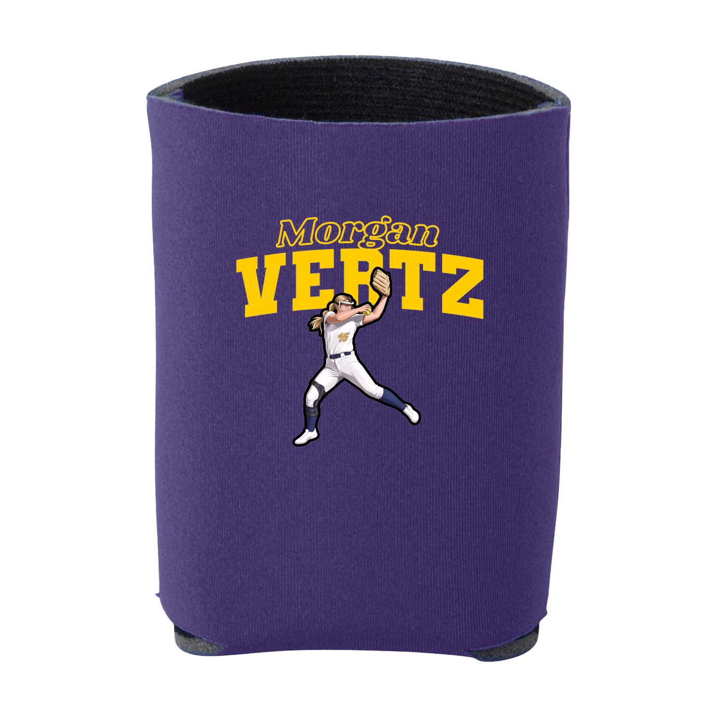 Can Holder — Name Arch in Purple
