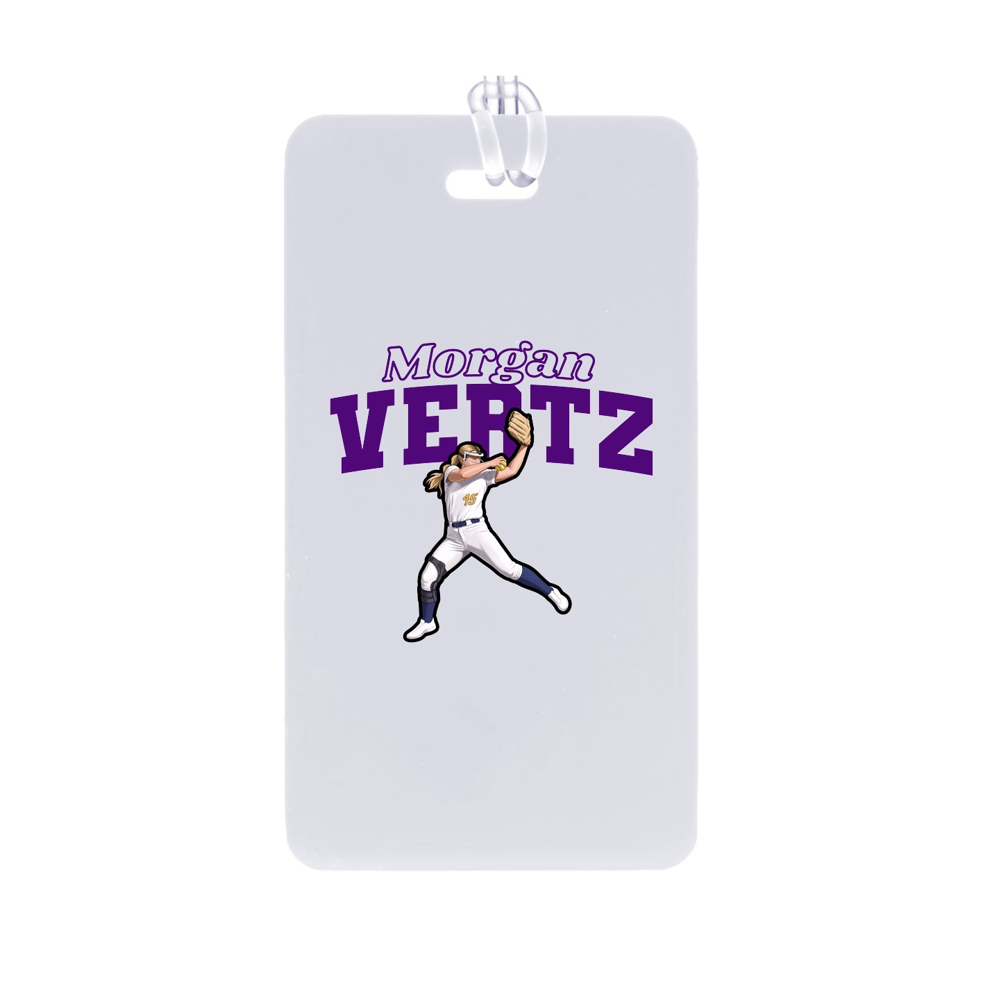 Bag Tag — Name Arch in Classic