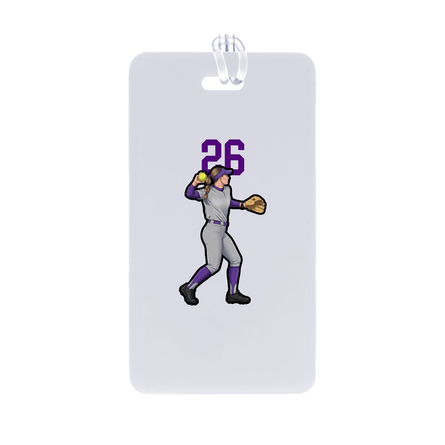 Bag Tag — Number Top in Classic