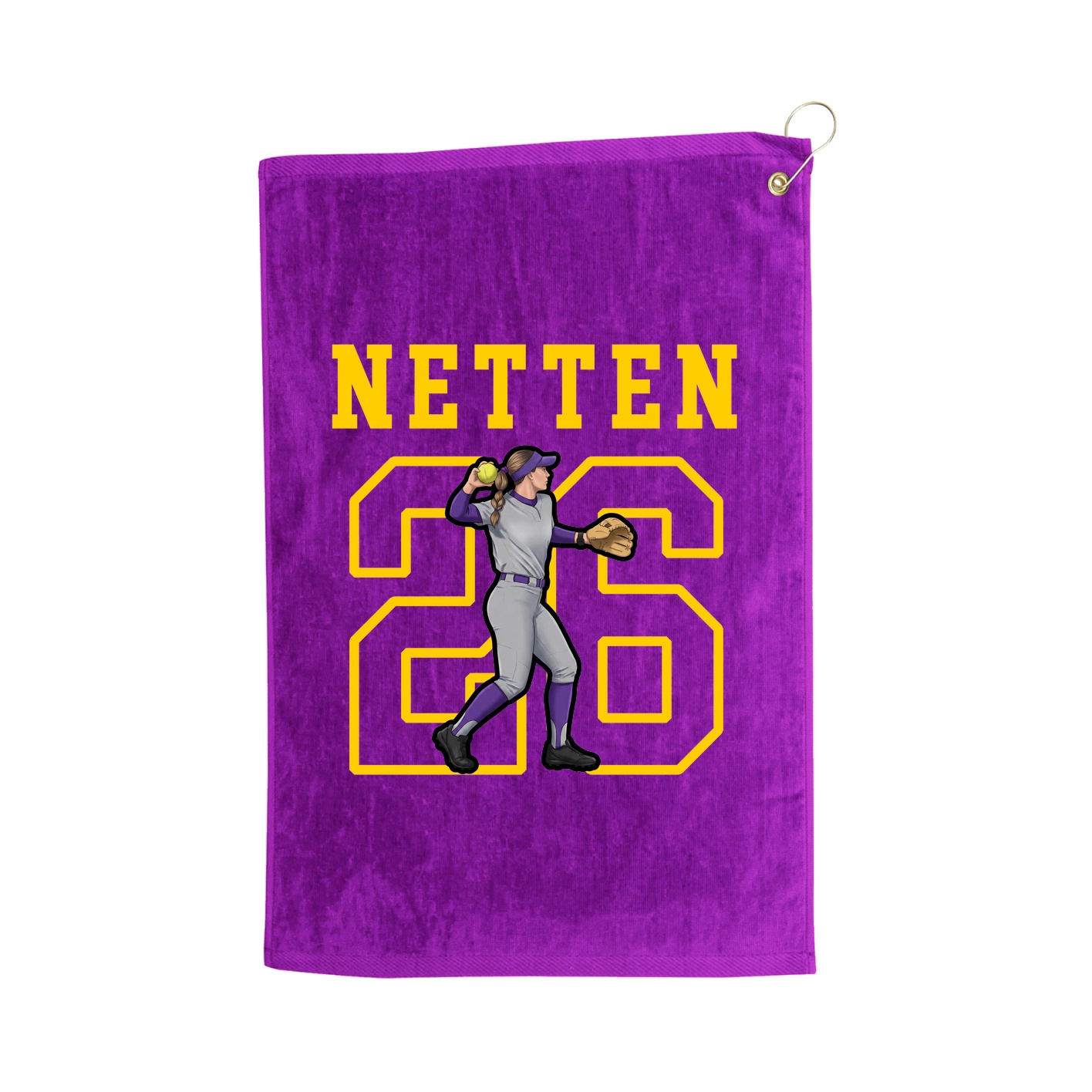 Golf Towel — Shirsey in Purple