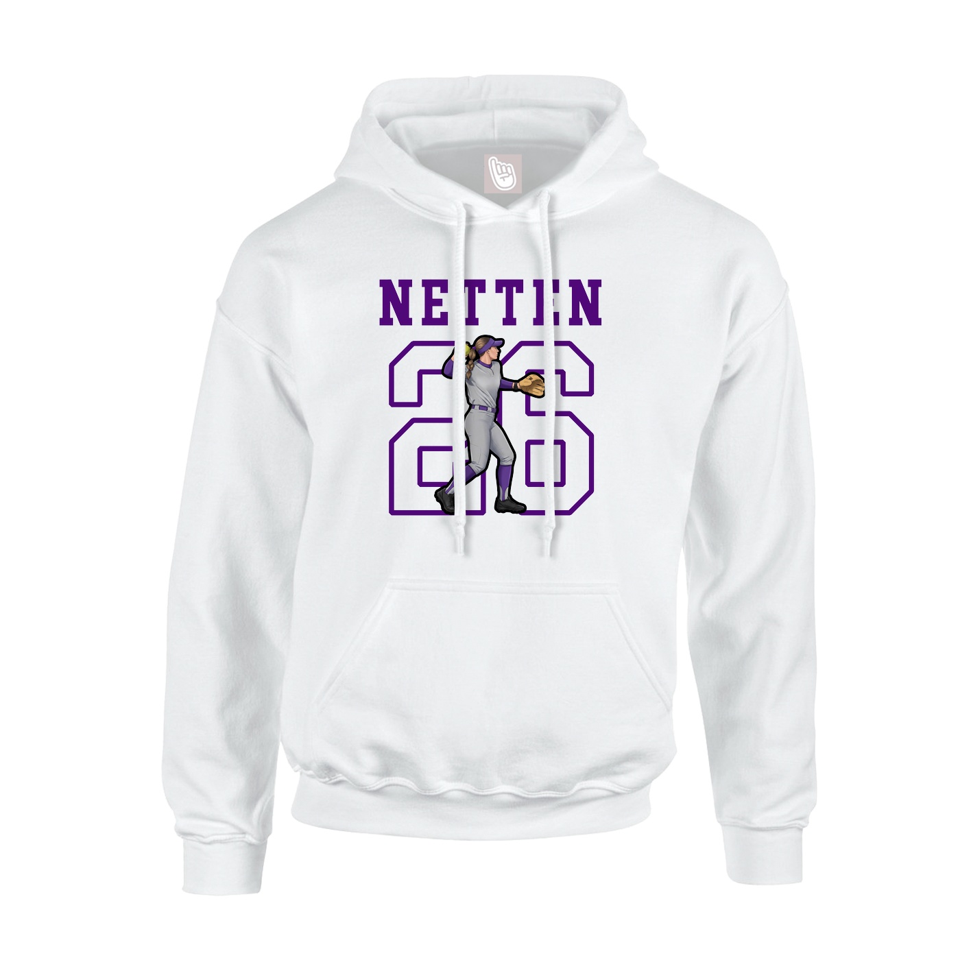 Youth Hoodie — Shirsey in White