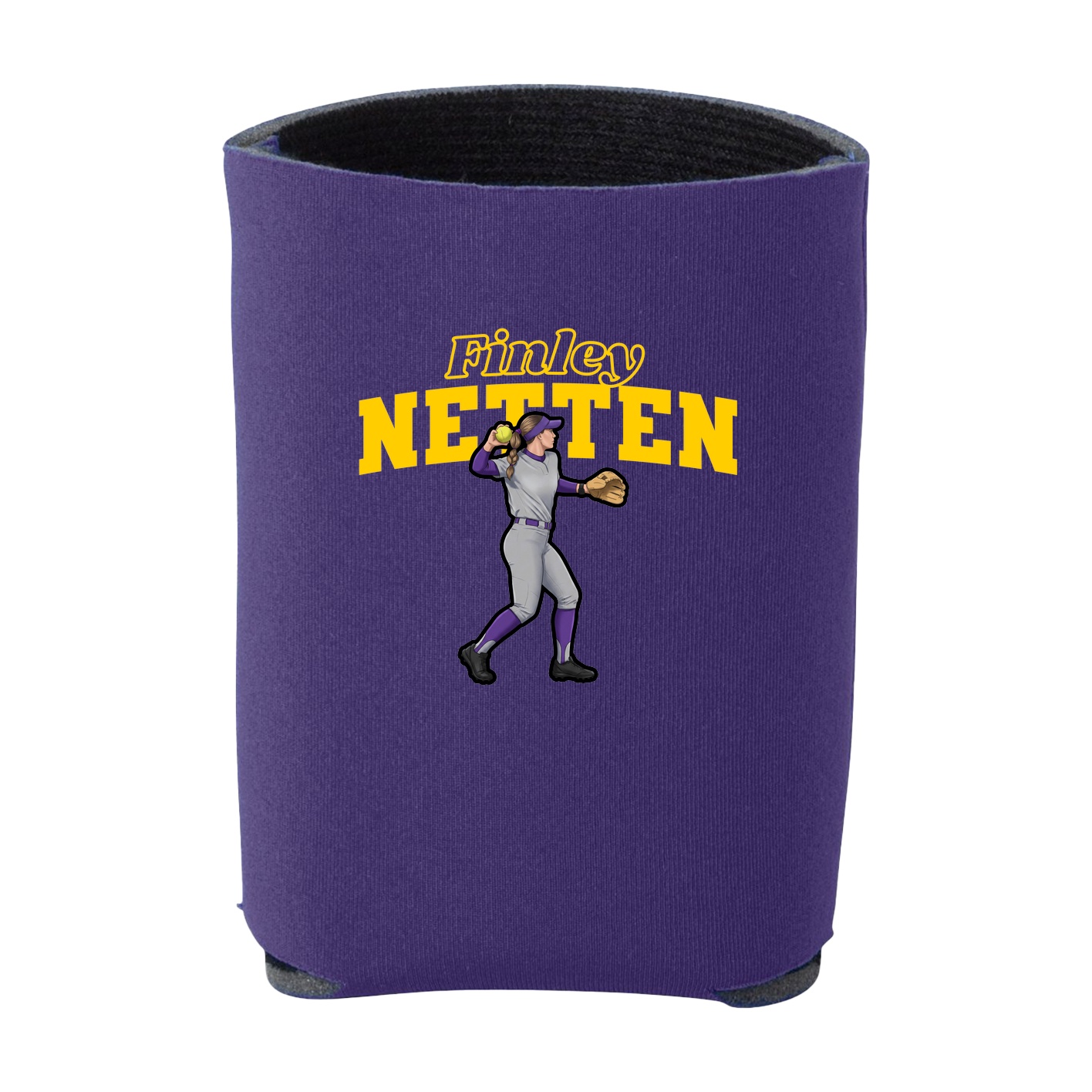 Can Holder — Name Arch in Purple