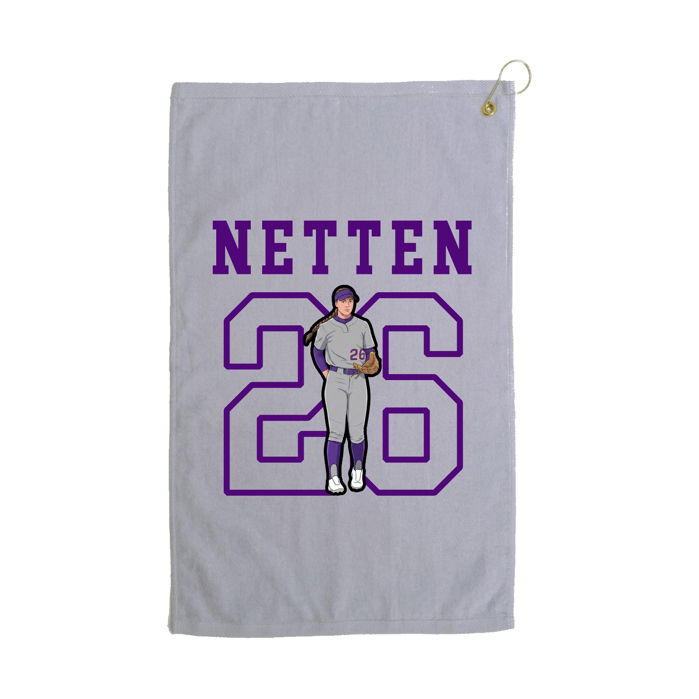 Golf Towel — Shirsey in Grey