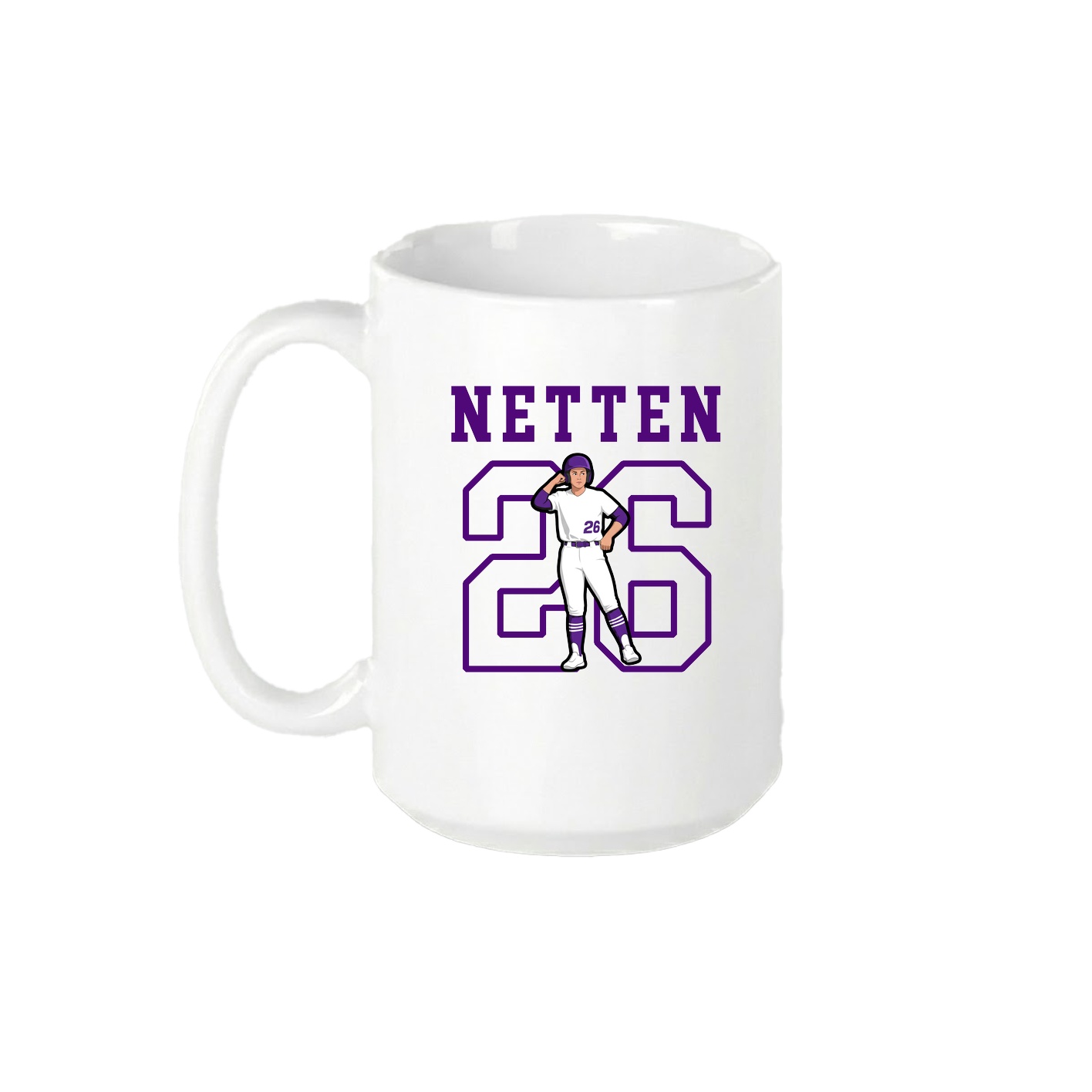 15oz Coffee Mug — Shirsey in White