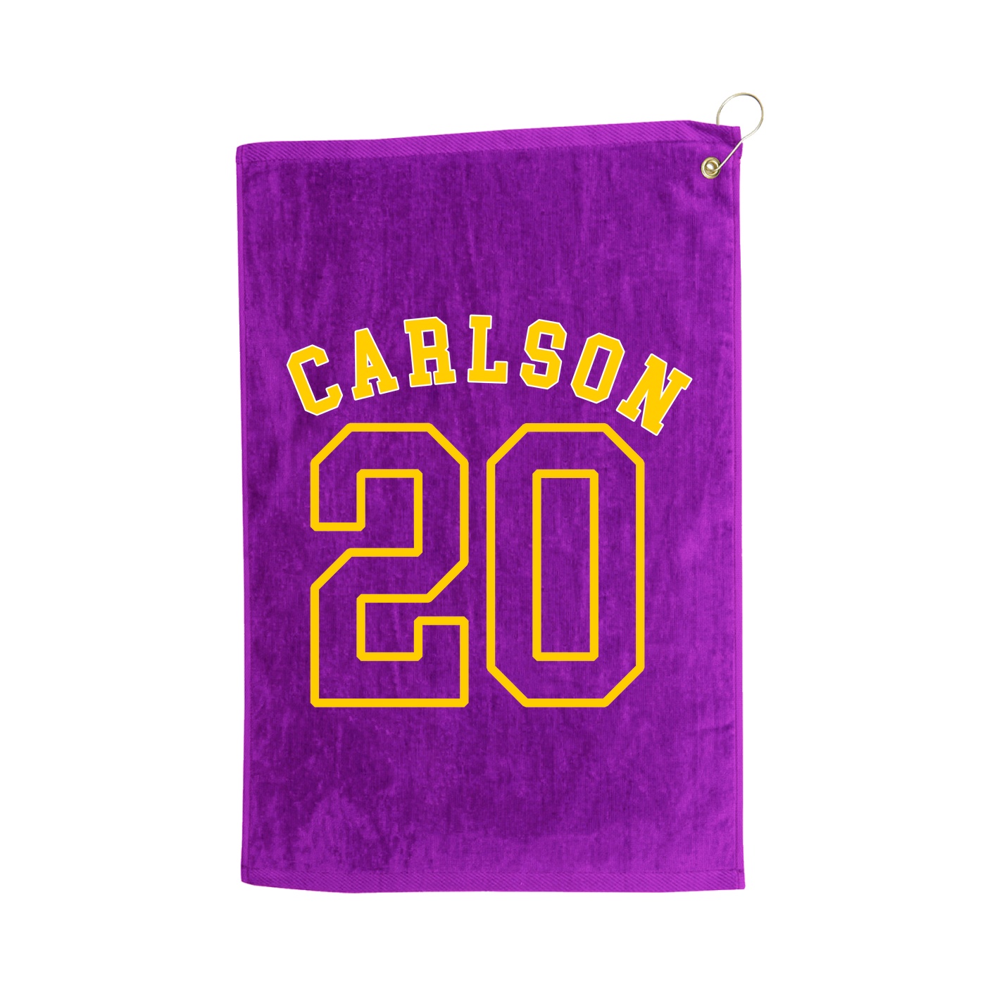 Golf Towel — Shirsey Arch in Purple