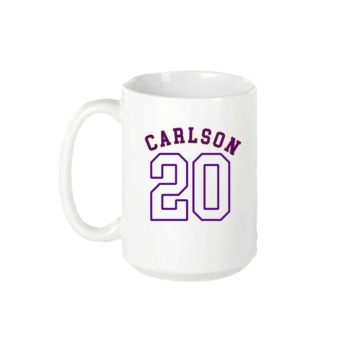 15oz Coffee Mug — Shirsey Arch in White