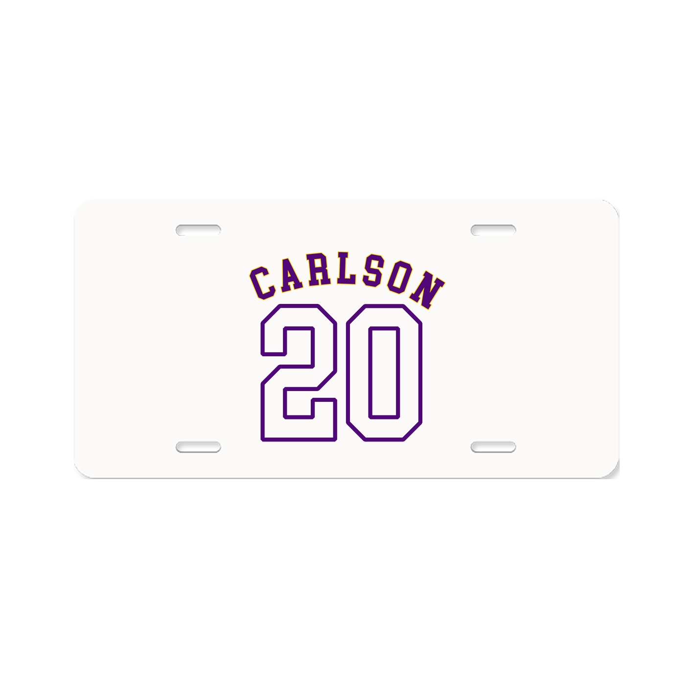 License Plate — Shirsey Arch in Classic