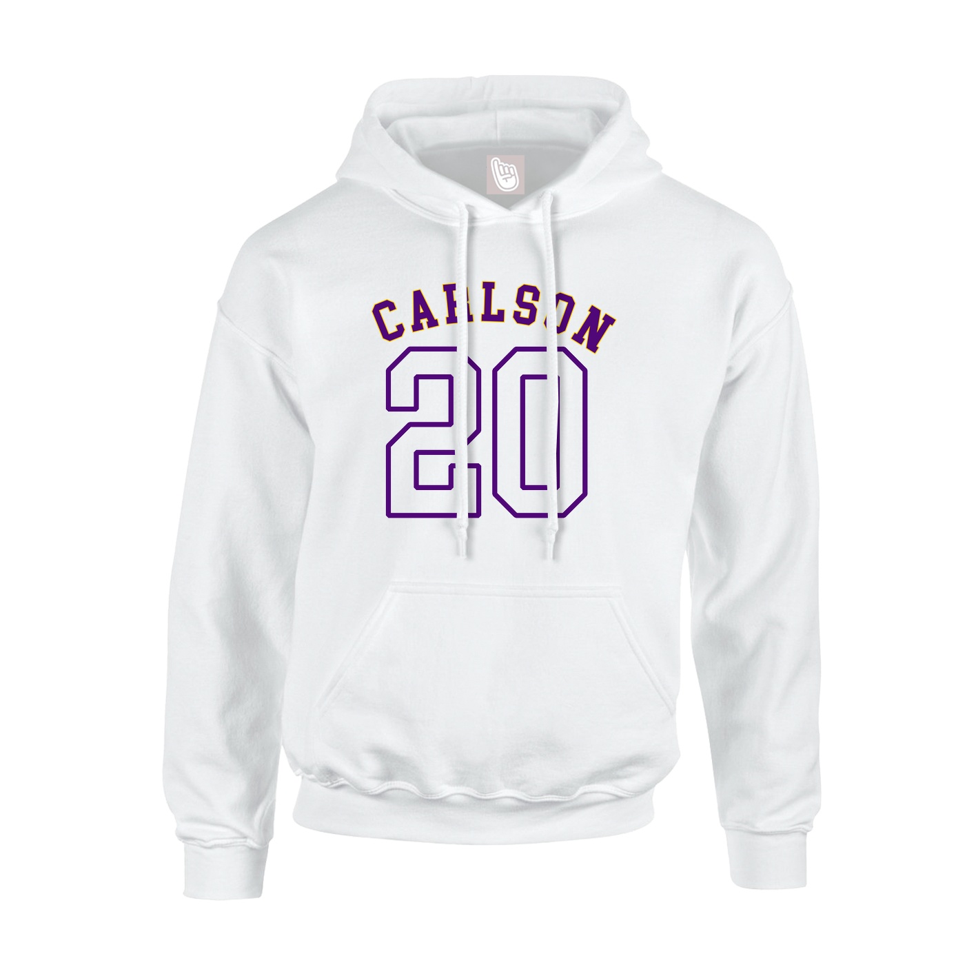 Hoodie — Shirsey Arch in White