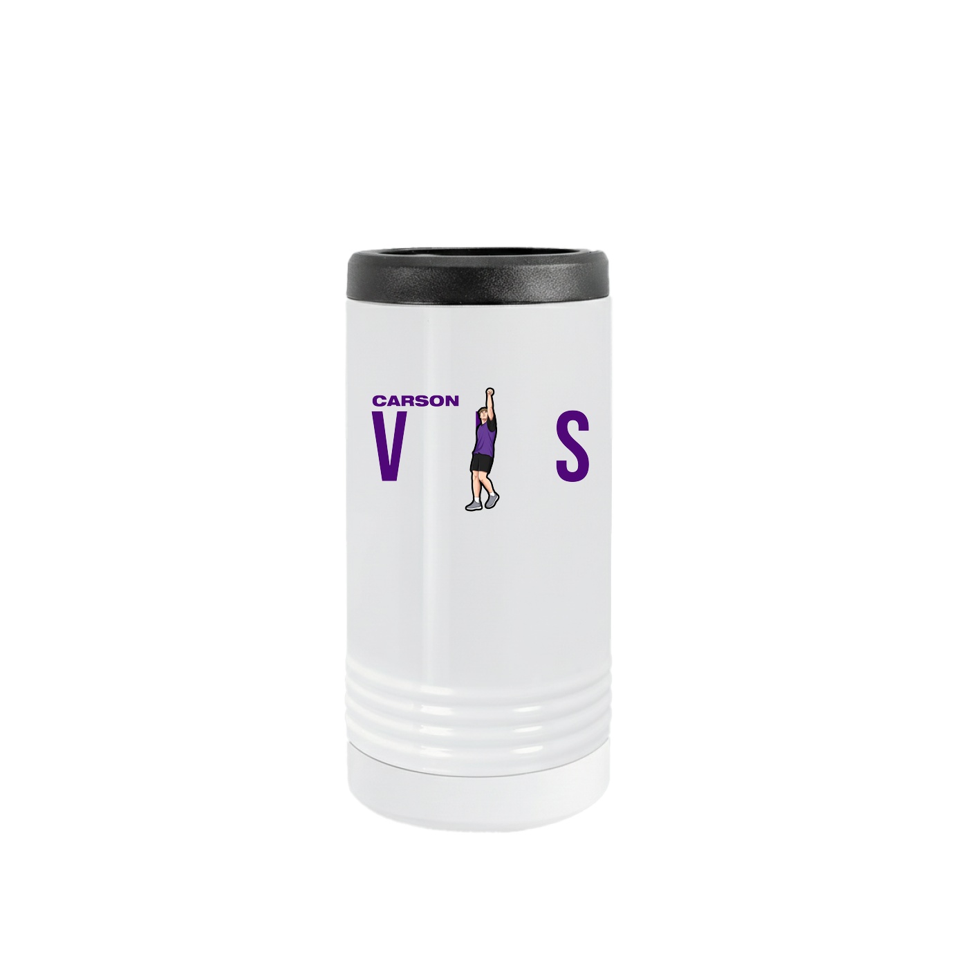 Slim Beverage Holder — Player Name in White
