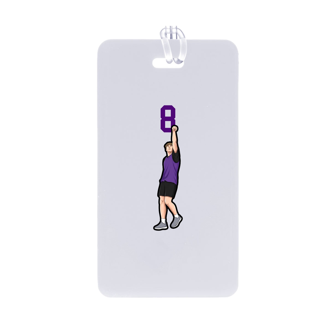 Bag Tag — Number Top in Classic