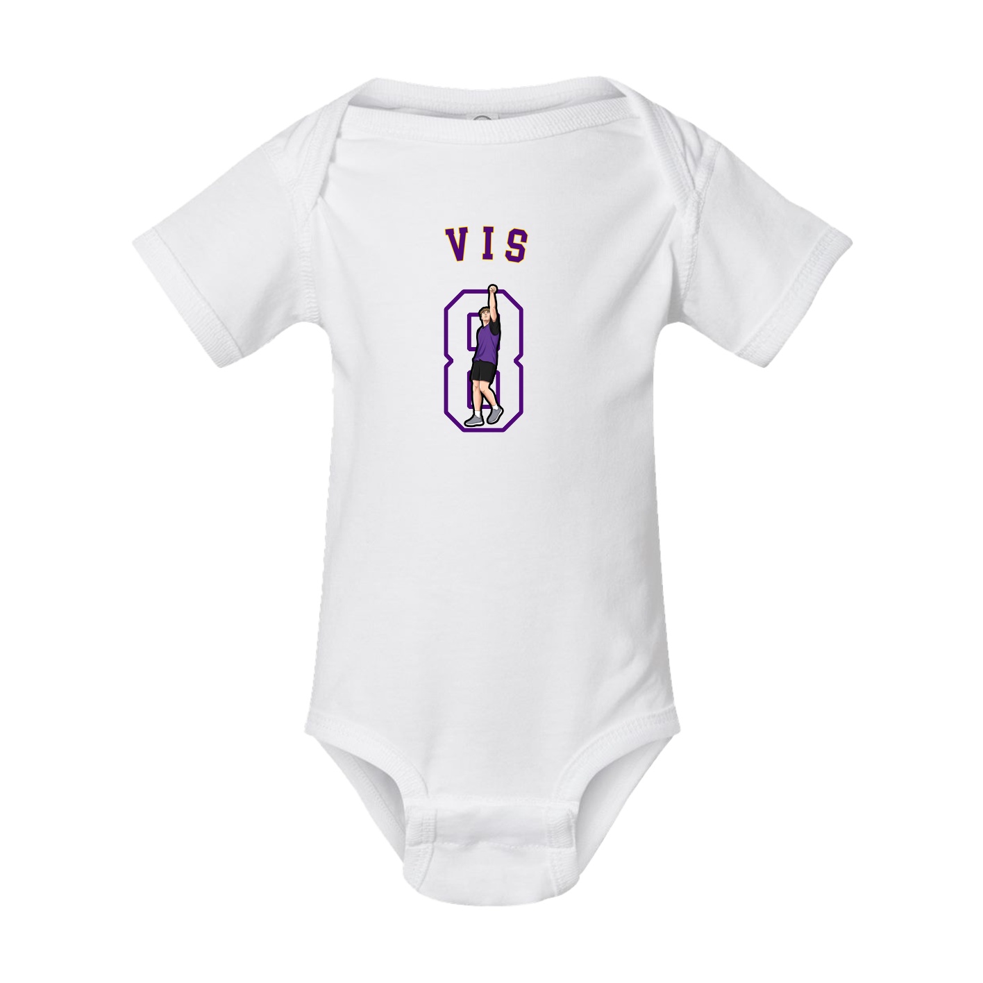 Baby Onesie — Shirsey Arch in White