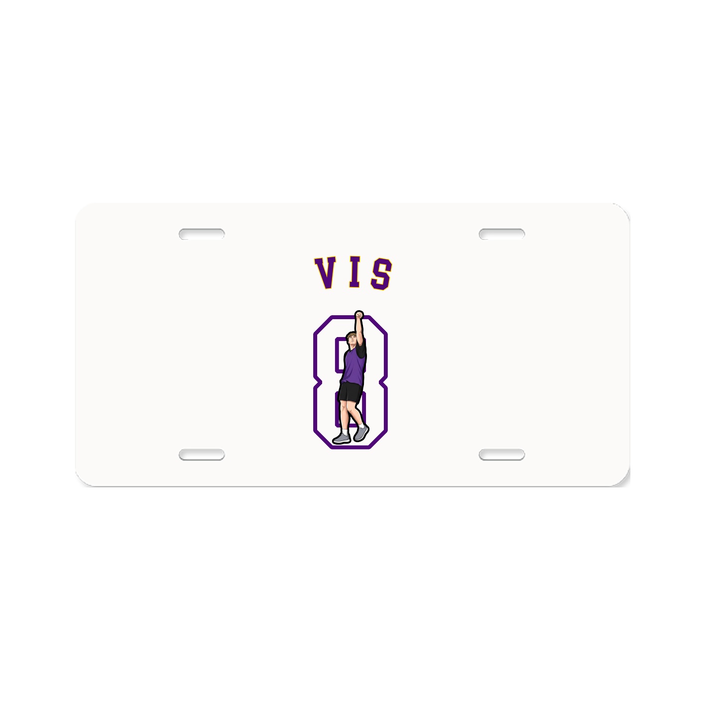 License Plate — Shirsey Arch in Classic