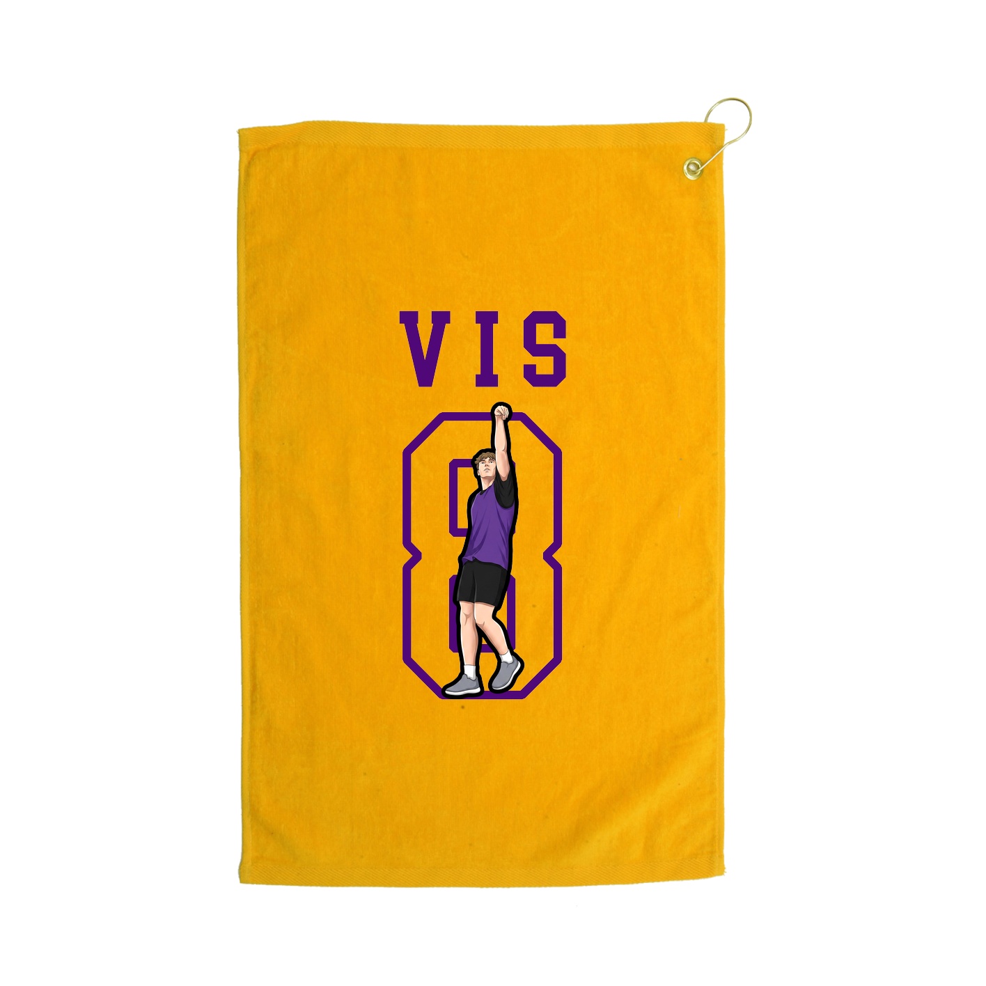 Golf Towel — Shirsey in Gold