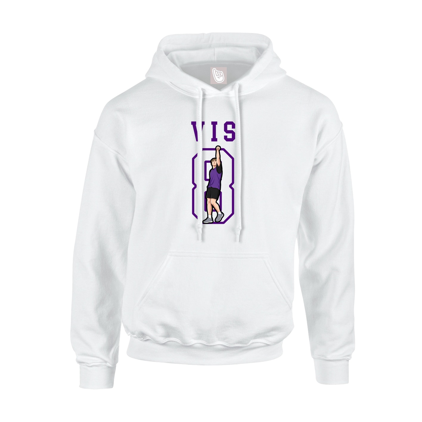 Youth Hoodie — Shirsey in White