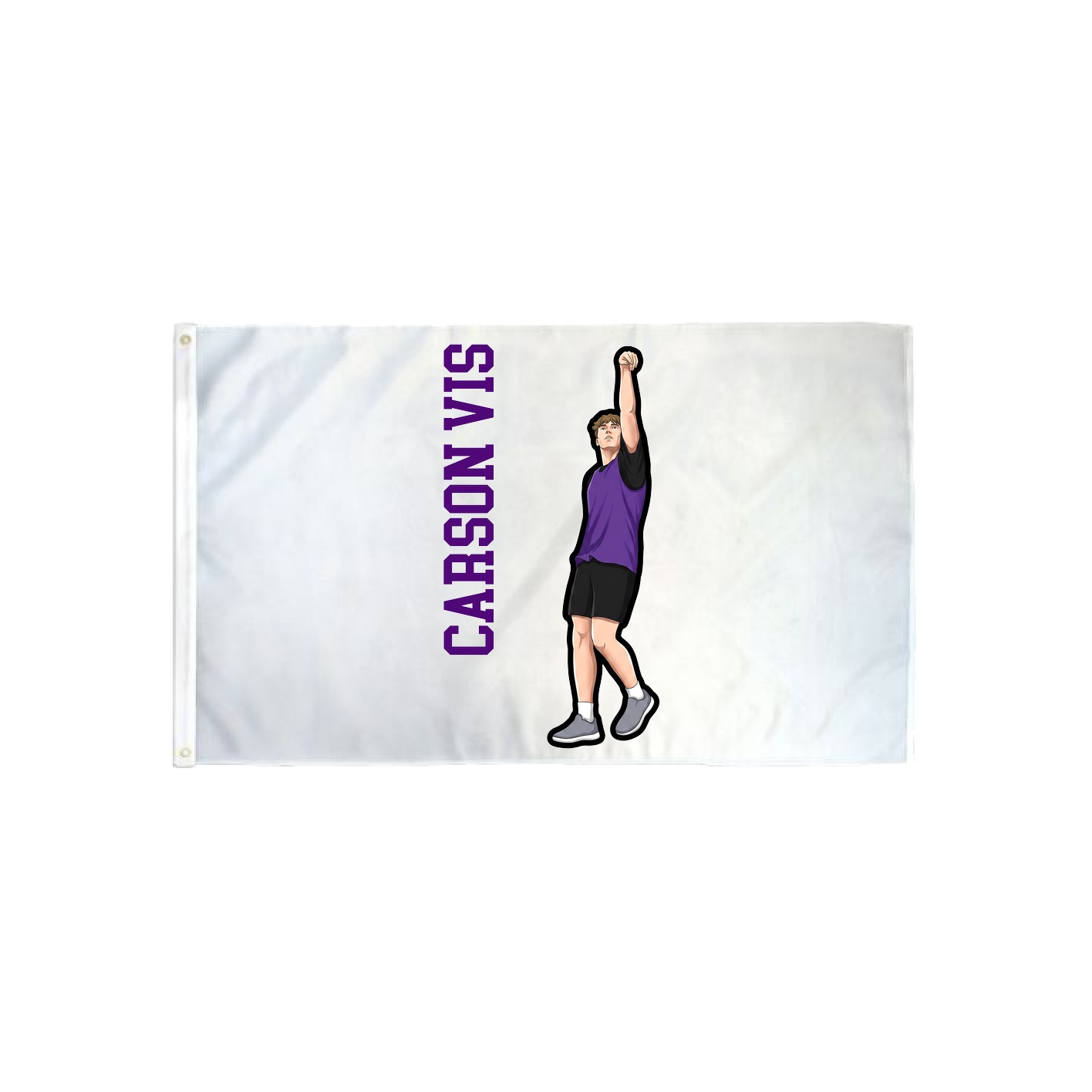 3x5 Flag — Name Vertical in Classic