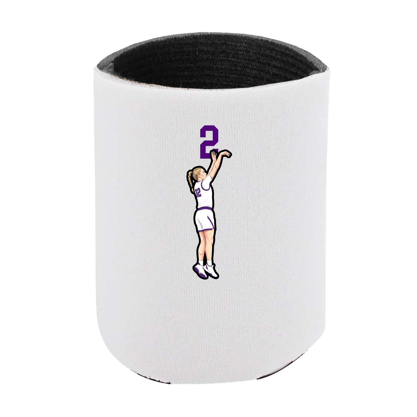 Can Holder — Number Top in White