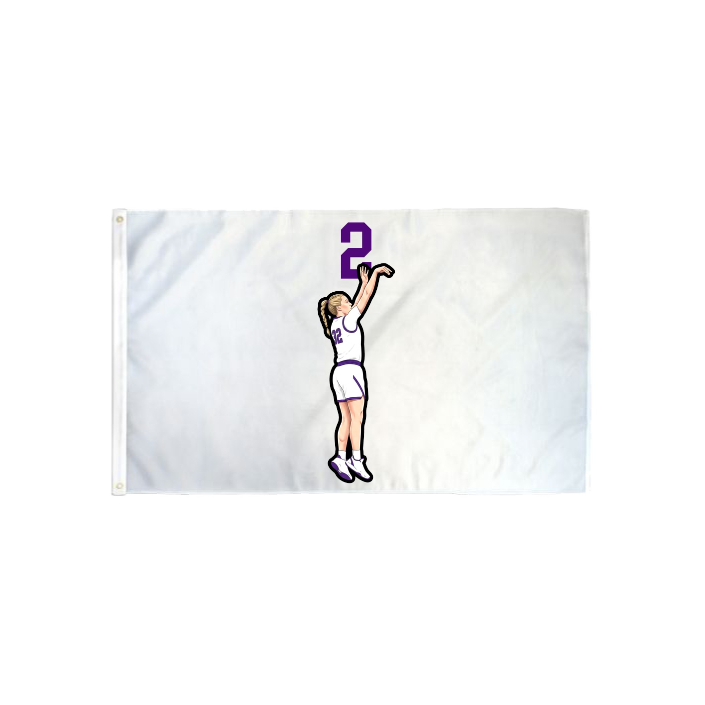 3x5 Flag — Number Top in Classic
