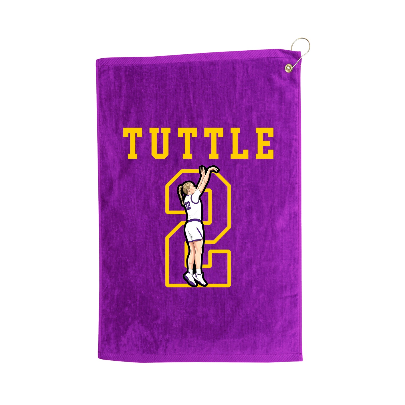 Golf Towel — Shirsey in Purple