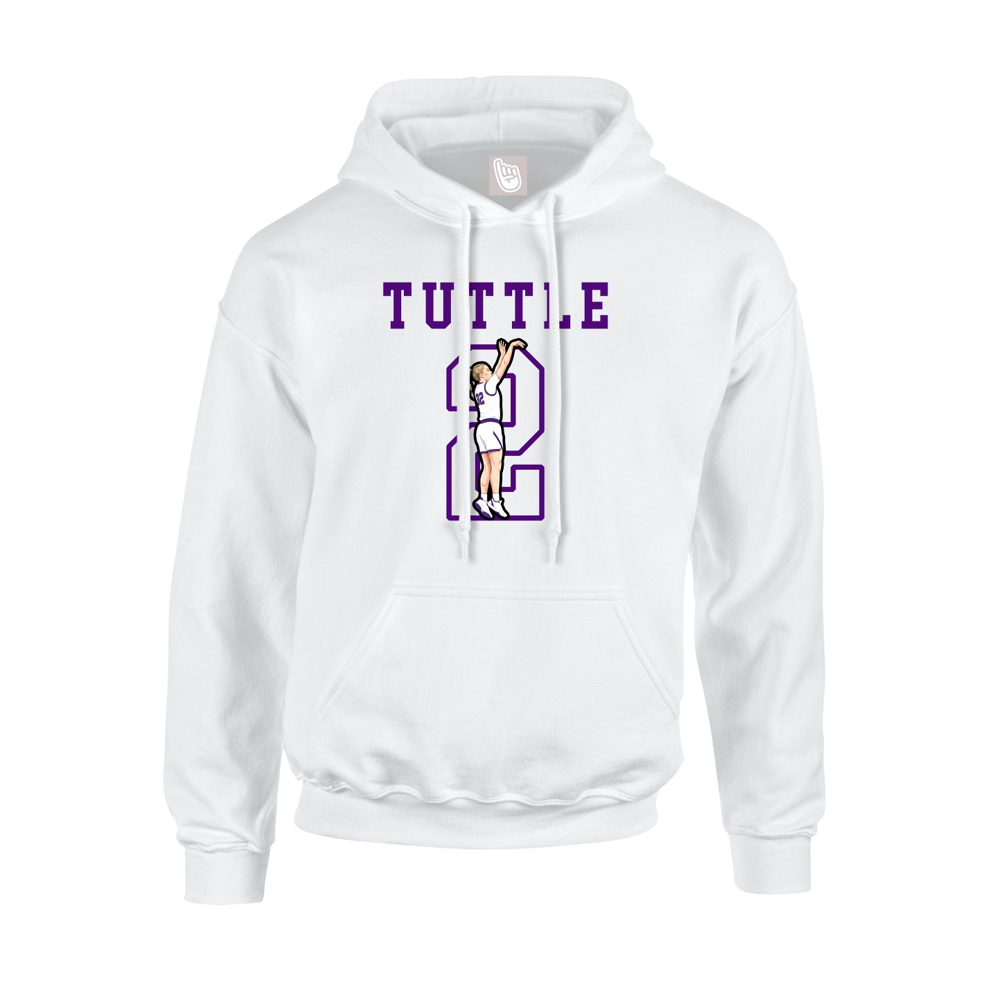 Youth Hoodie — Shirsey in White