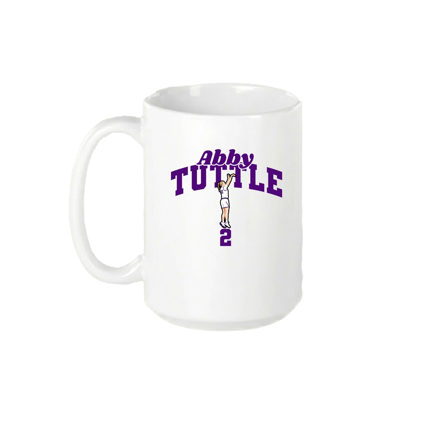 15oz Coffee Mug — Signature Arch in White