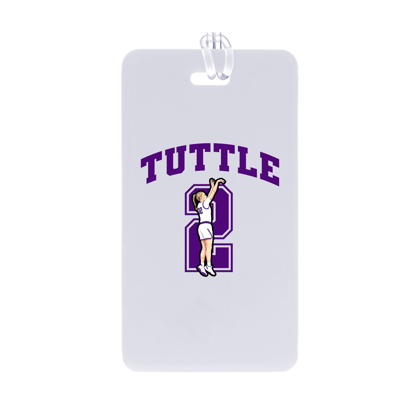 Bag Tag — Number in Classic