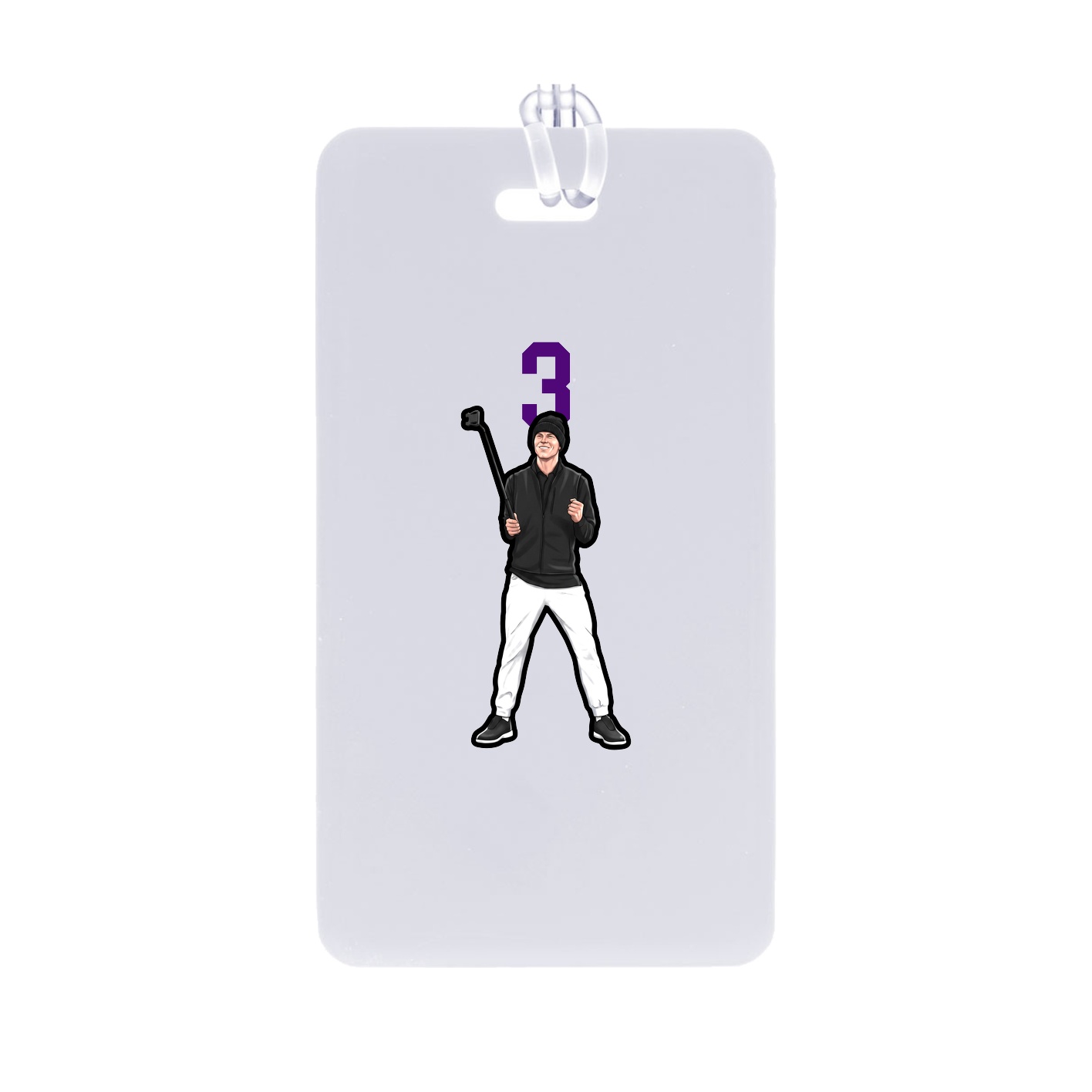 Bag Tag — Number Top in Classic