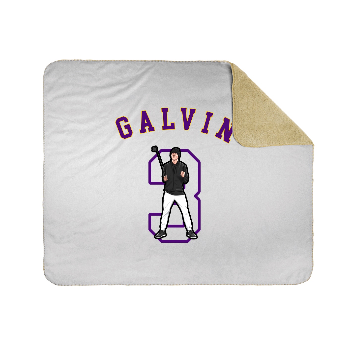 Throw Blanket — Shirsey Arch in White