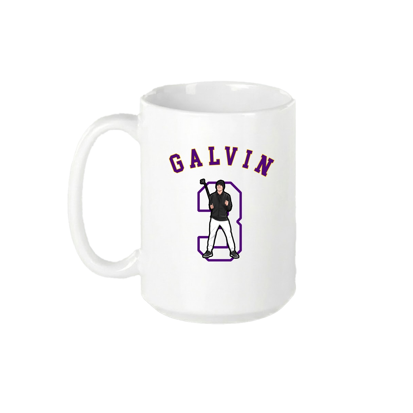 15oz Coffee Mug — Shirsey Arch in White