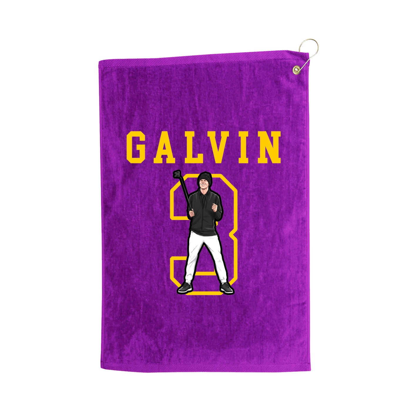 Golf Towel — Shirsey in Purple