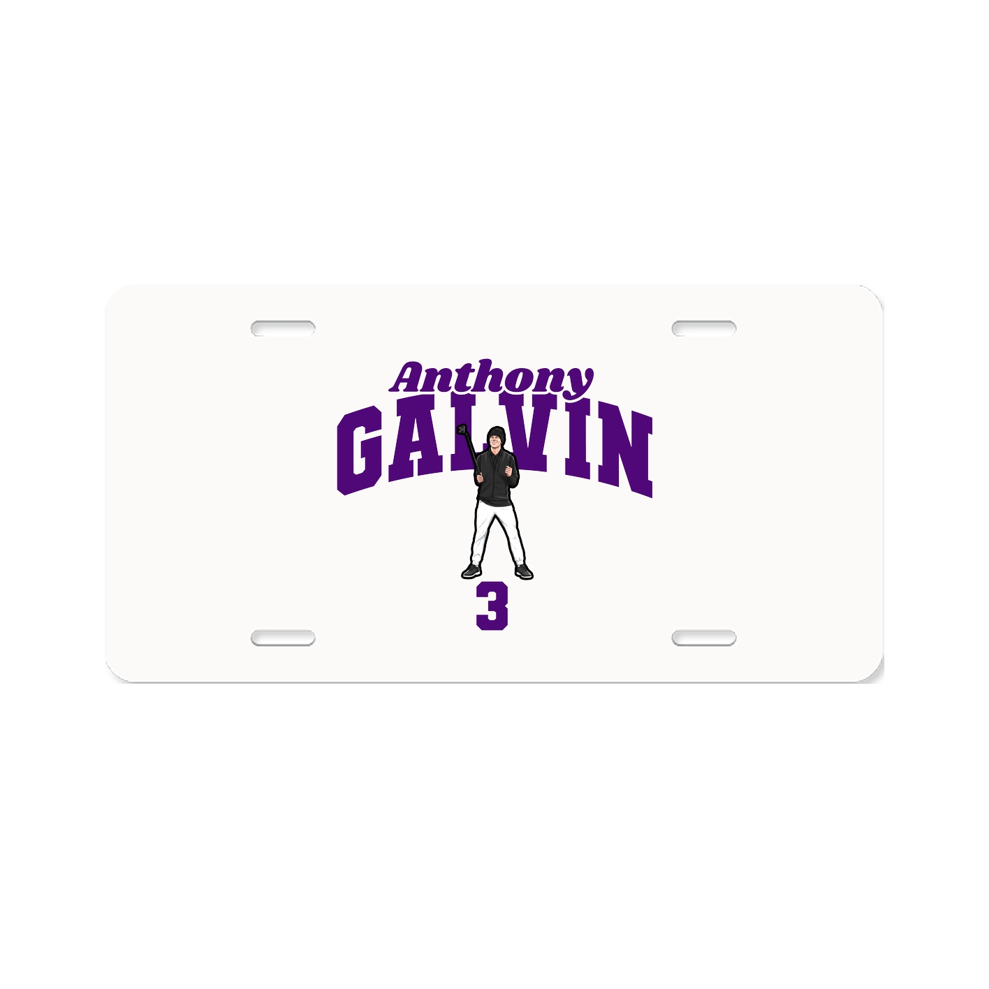 License Plate — Signature Arch in Classic