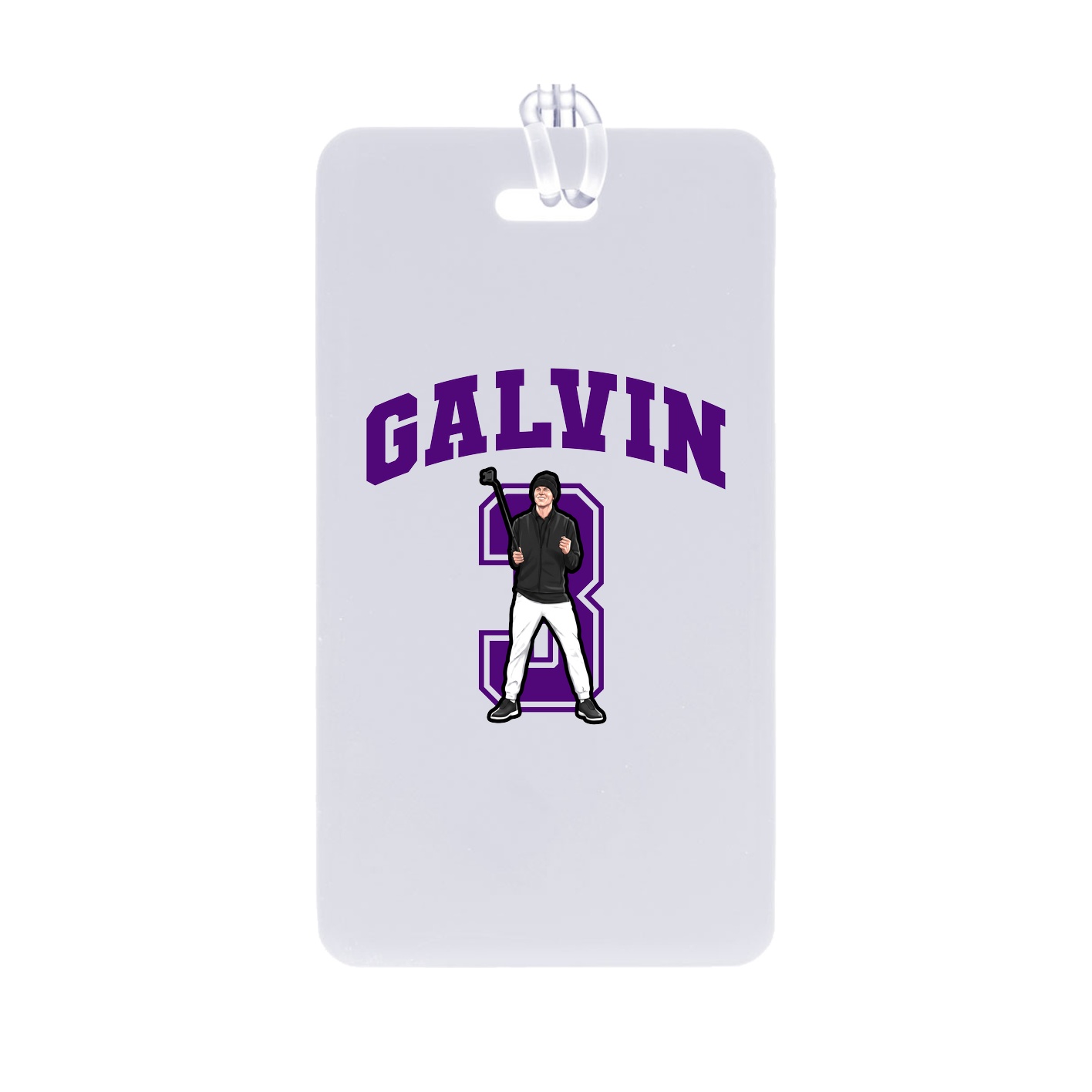 Bag Tag — Number in Classic