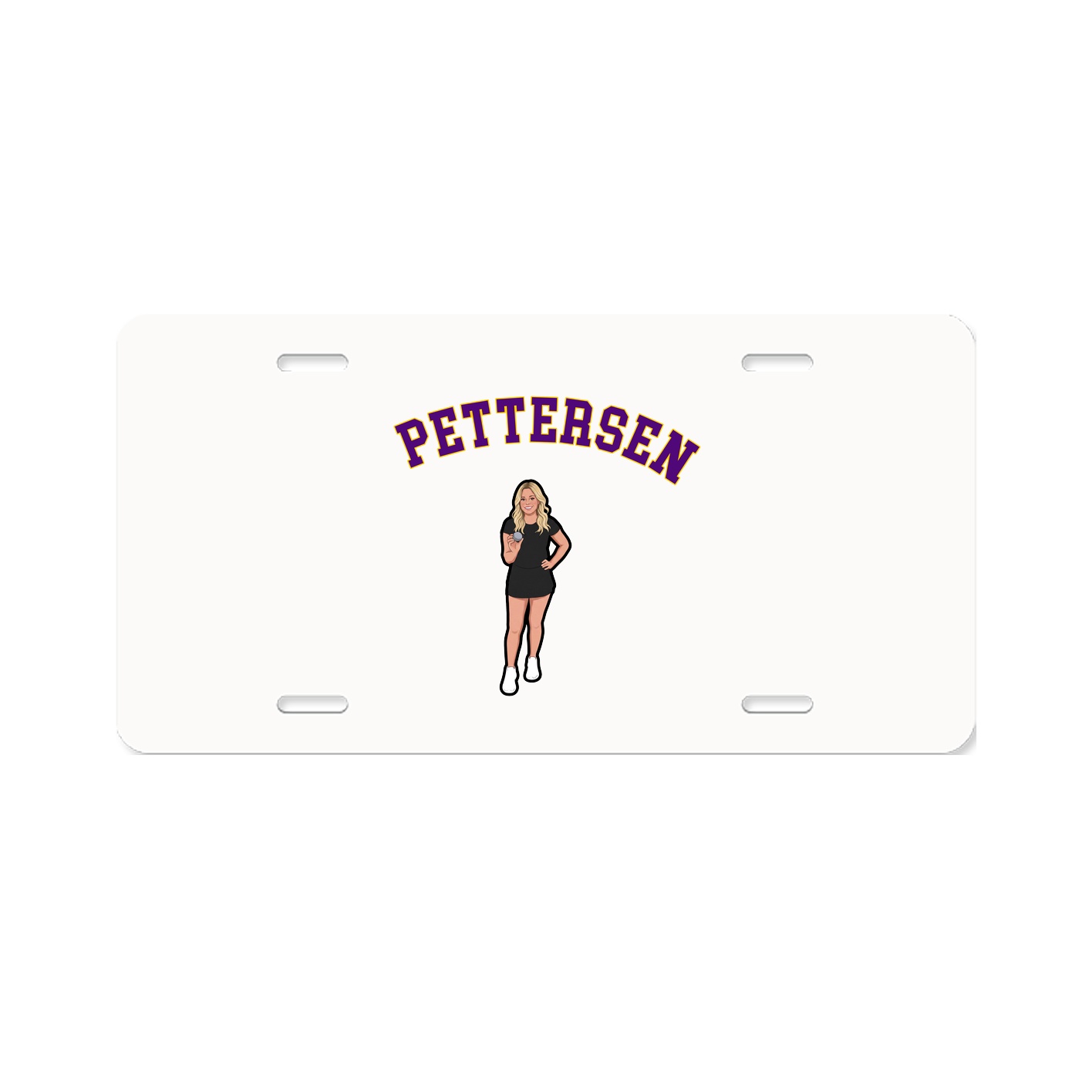 License Plate — Shirsey Arch in Classic