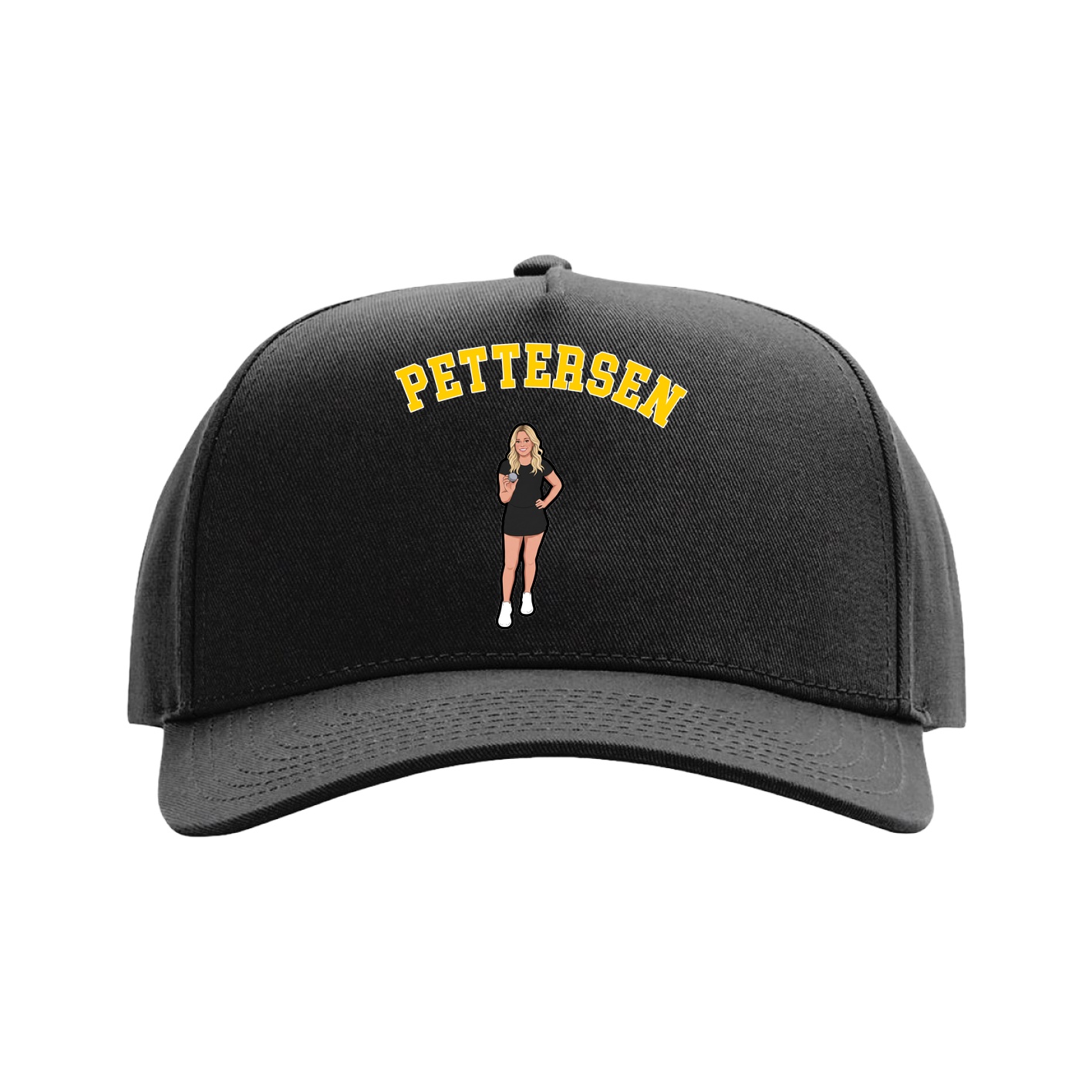 Full Fabric Five-Panel Champ Cap