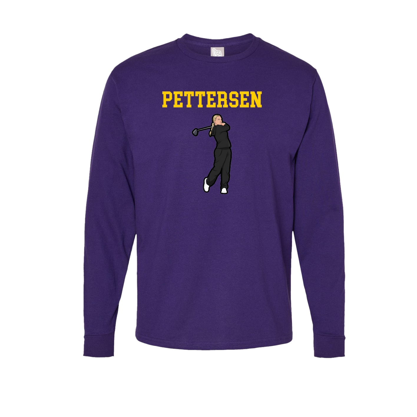 Long Sleeve Tee — Shirsey in Purple