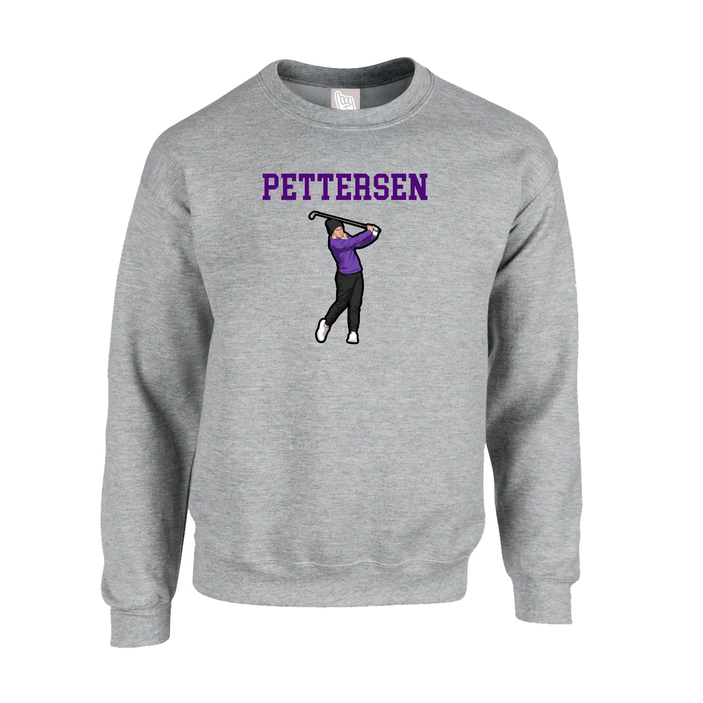 Fleece Crew — Shirsey in Grey