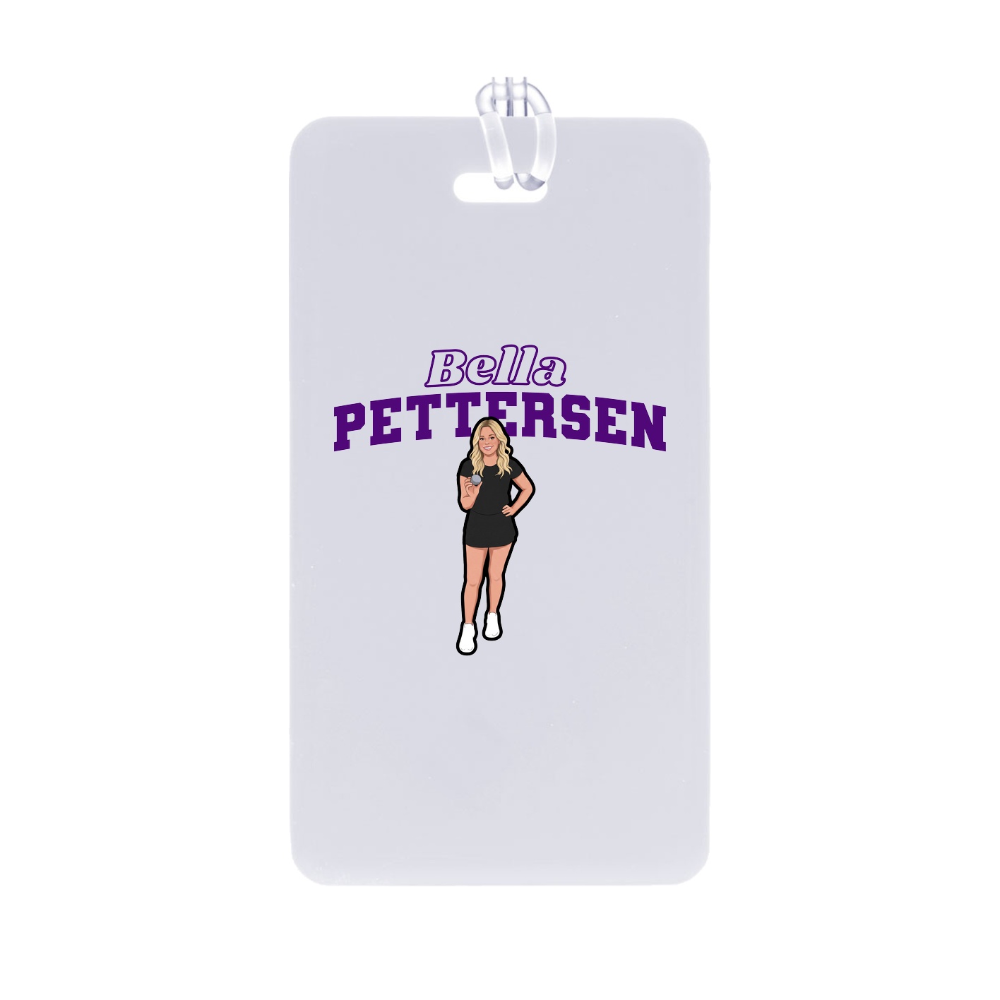 Bag Tag — Name Arch in Classic