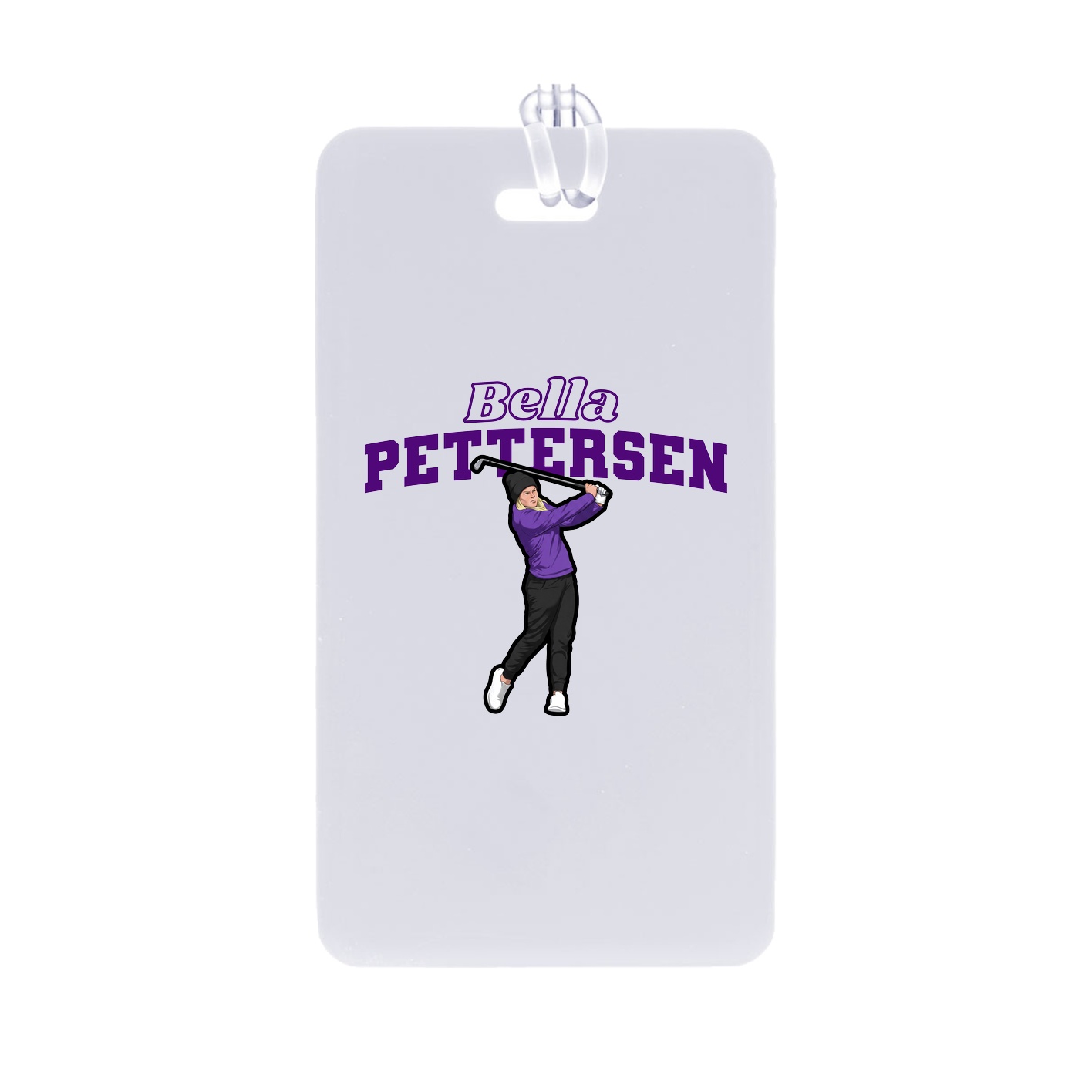 Bag Tag — Name Arch in Classic